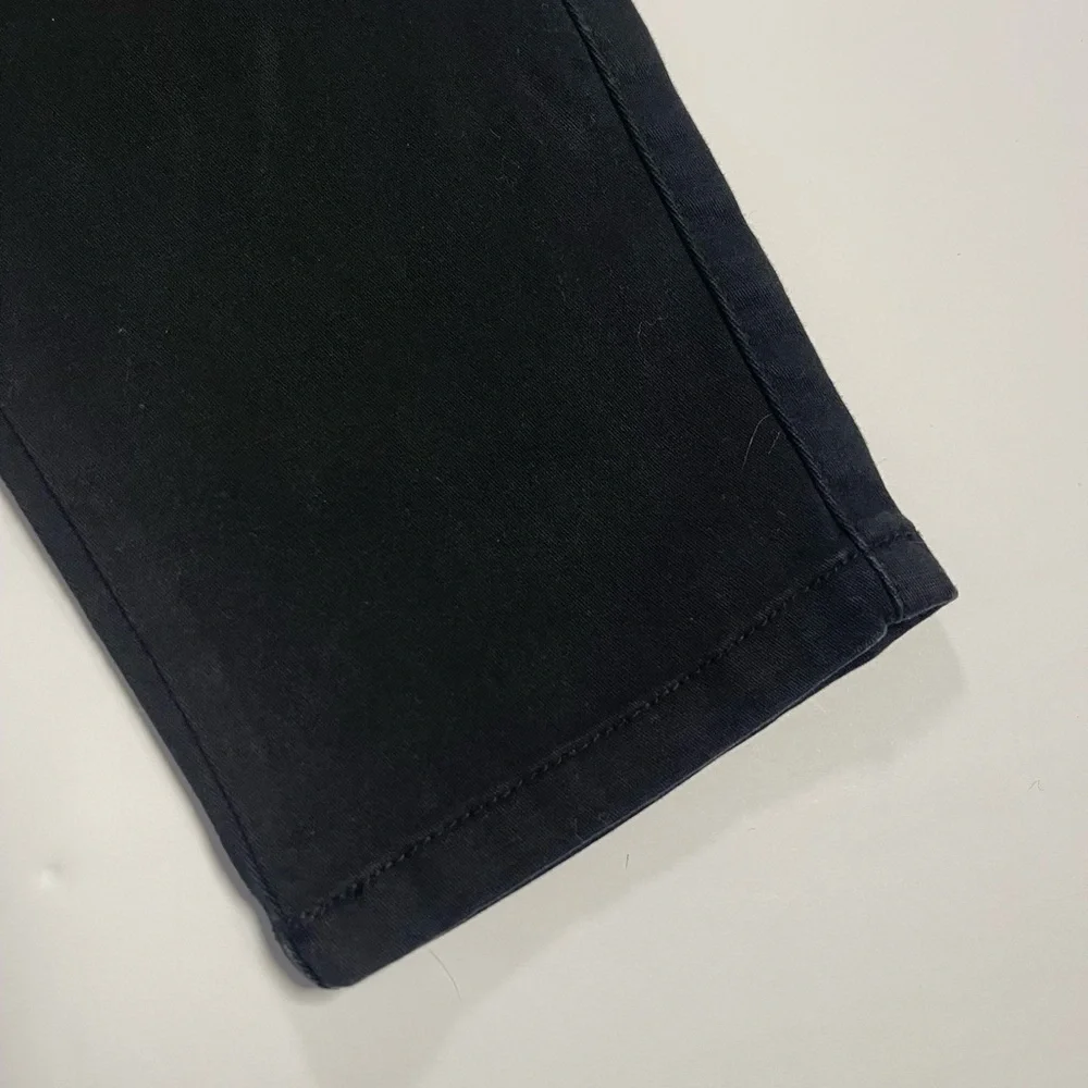 UnionBay Cargo Pants Womens Juniors Size 3 Blaire Black Tapered Leg Zip Pockets - Picture 7 of 16